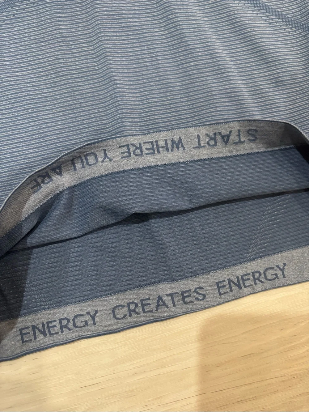 Lululemon Swiftly Tech Cropped Short-Sleeve Shirt 2.0 Size 8 Blue
